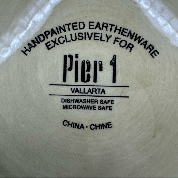 Pier 1 Vallarta 9” plate - Picture 5 of 6